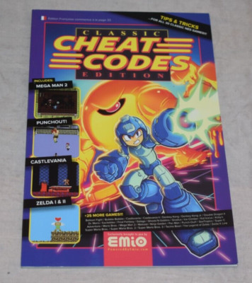 Emio Vintage NES Cheat Codes Classic Edition Paperback Nintendo Foreign