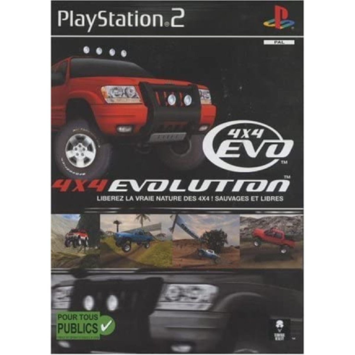 4x4 Evolution - Sony PS2 - Jeu Complet - Bon état - Version PAL