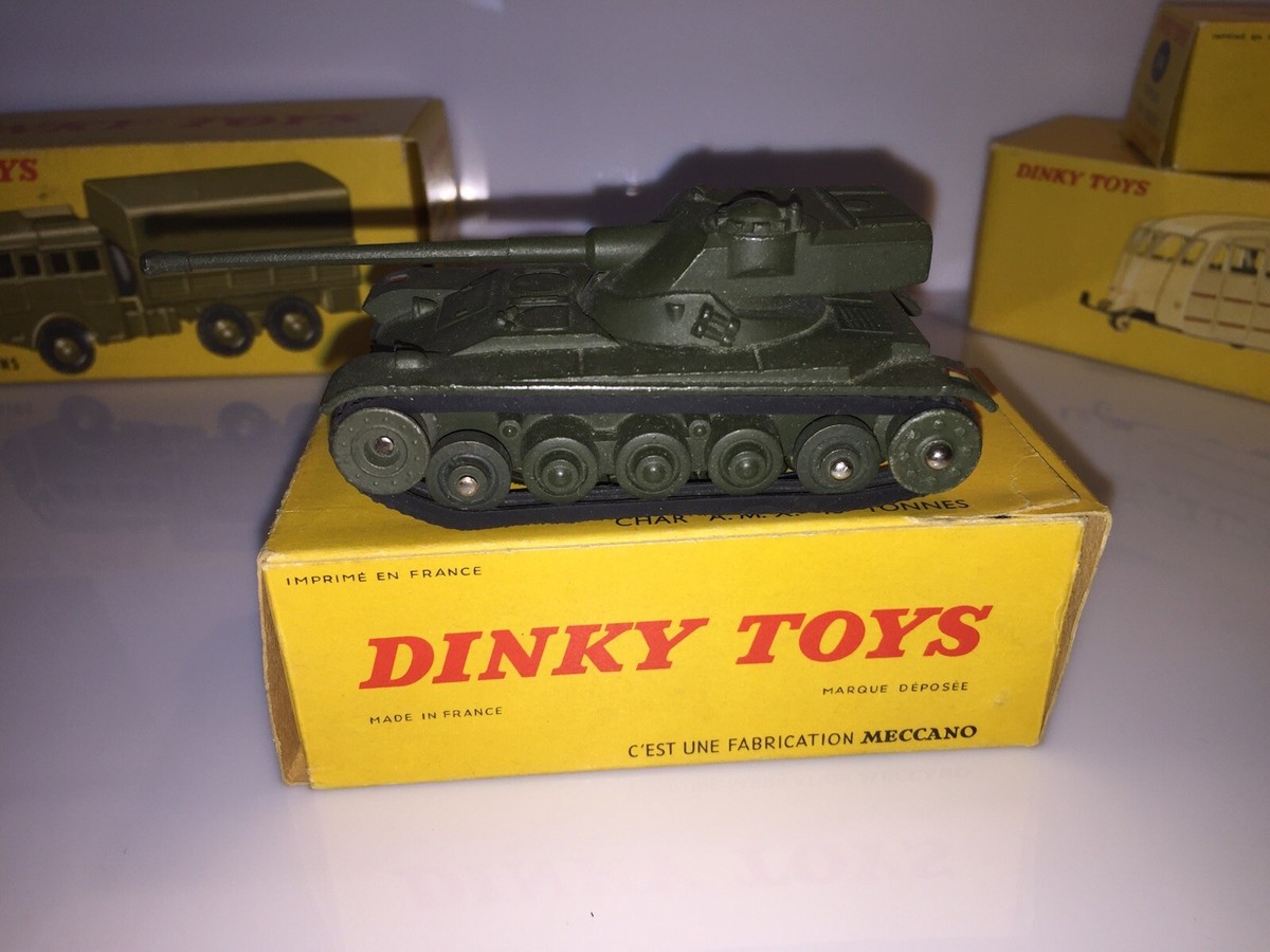 Dinky Toys F No. 80 C Char AMX 13 Tonnes Militaire Jamais