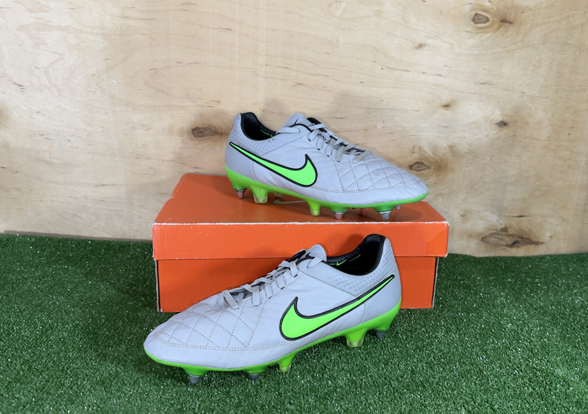 Nike Tiempo Legend V SG 631614-031 Elit Grey boots Cleats mens