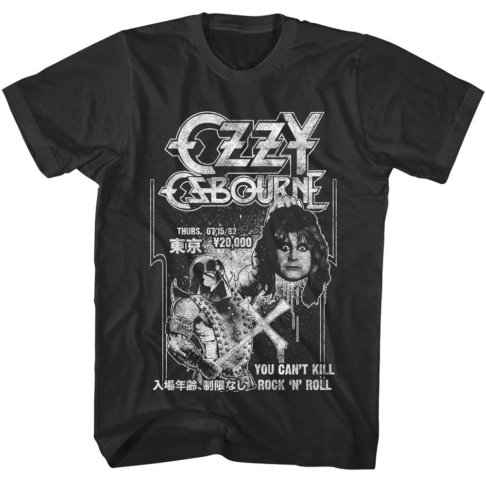 Ozzy Osbourne Executioner Japan 1982 Men's T Shirt You Can't