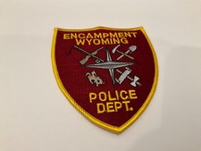 N/S Encampment Police State Wyoming WY