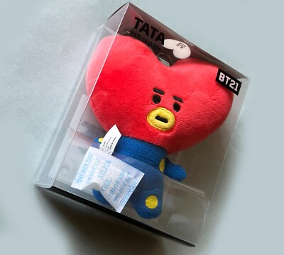 BT21 TATA クッション・チャームなど14点セットBTS V BTS Bt21 Official Authentic Tata Bag Charm Plush Doll V Taehyung