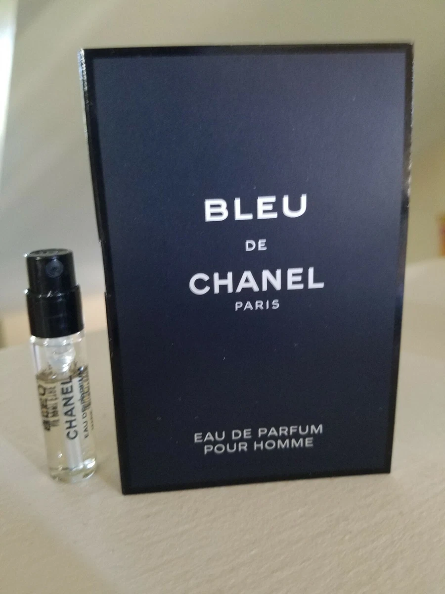 BLEU DE CHANEL PARIS EAU DE PARFUM POUR HOMME .05 FL oz