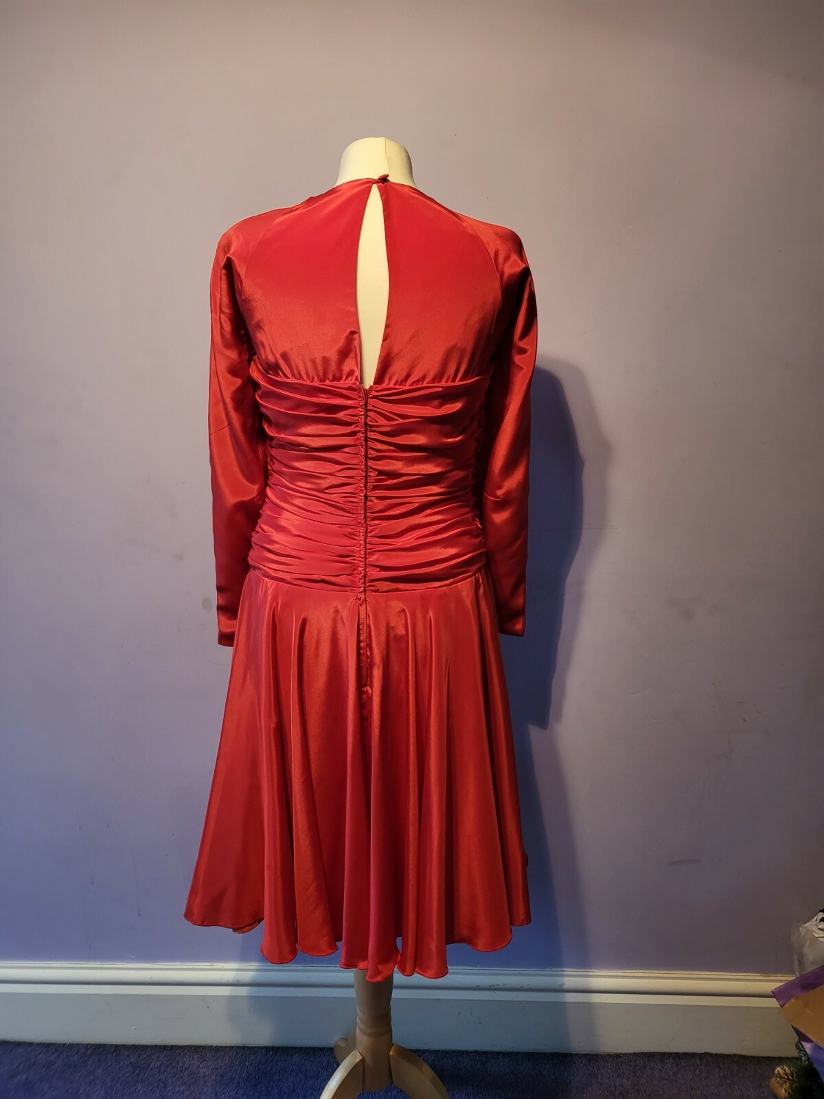 Vintage MARIANN ROSS london Special Occasion Dress Gem