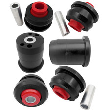 6x Front Lower Arm & Rear Axle Beam Poly Bushing fits Nissan Pulsar (14-18)