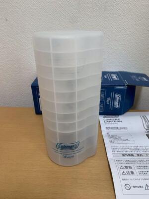 Coleman IL Lumiere Lantern Indigo 2000031624 LP Gas Plastic Case