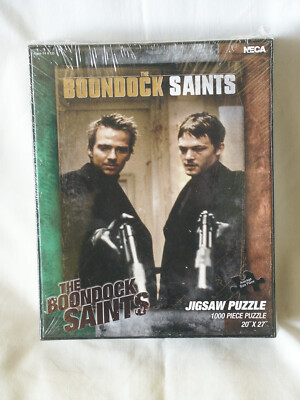 The Boondock Saints Puzzle 1000 Piece Cult Classic Movie 20x27  NECA New