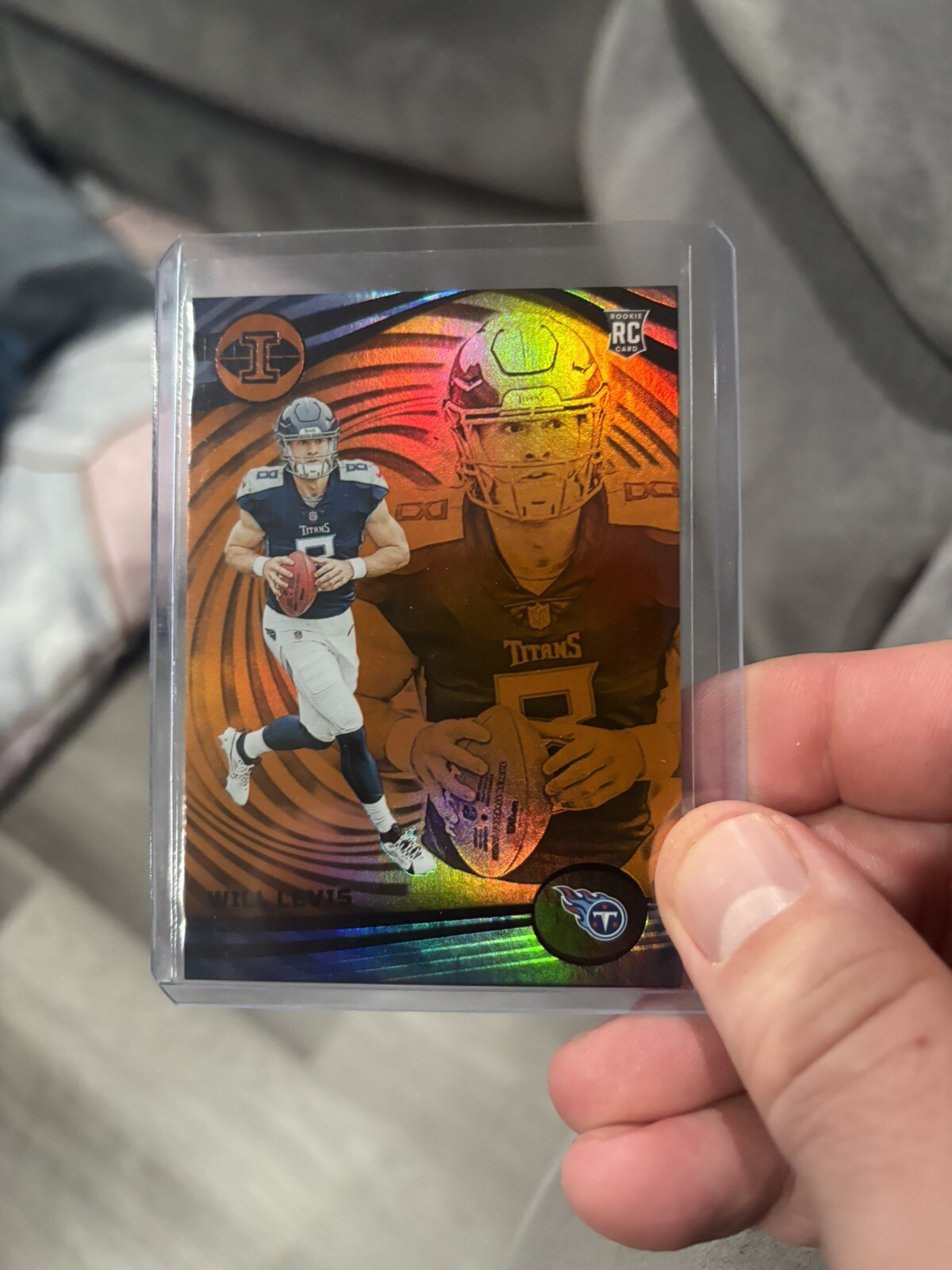 2023 Panini Illusions - Orange #95 Will Levis (RC)