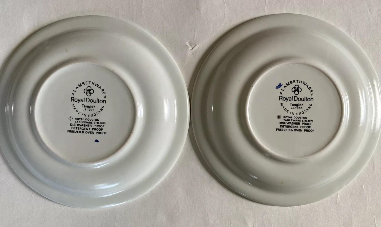 Royal Doulton Tangier Dinner Plates Set of 3 LS1005 England Lambeth