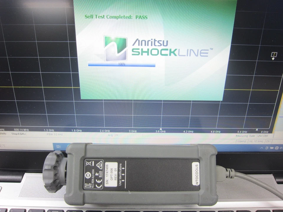 Anritsu USB ShockLine Network Analyzer MS46121B,006 6GHz - Image 3 of 4