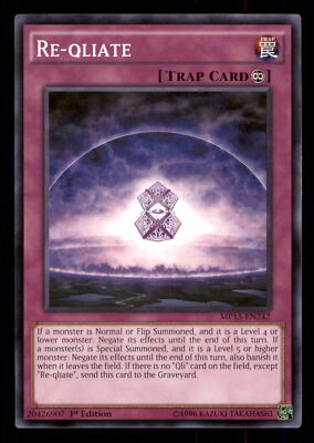 Yugioh Re-qliate #MP15-EN242 2015 Mega-Tins Mega Pack LP | eBay