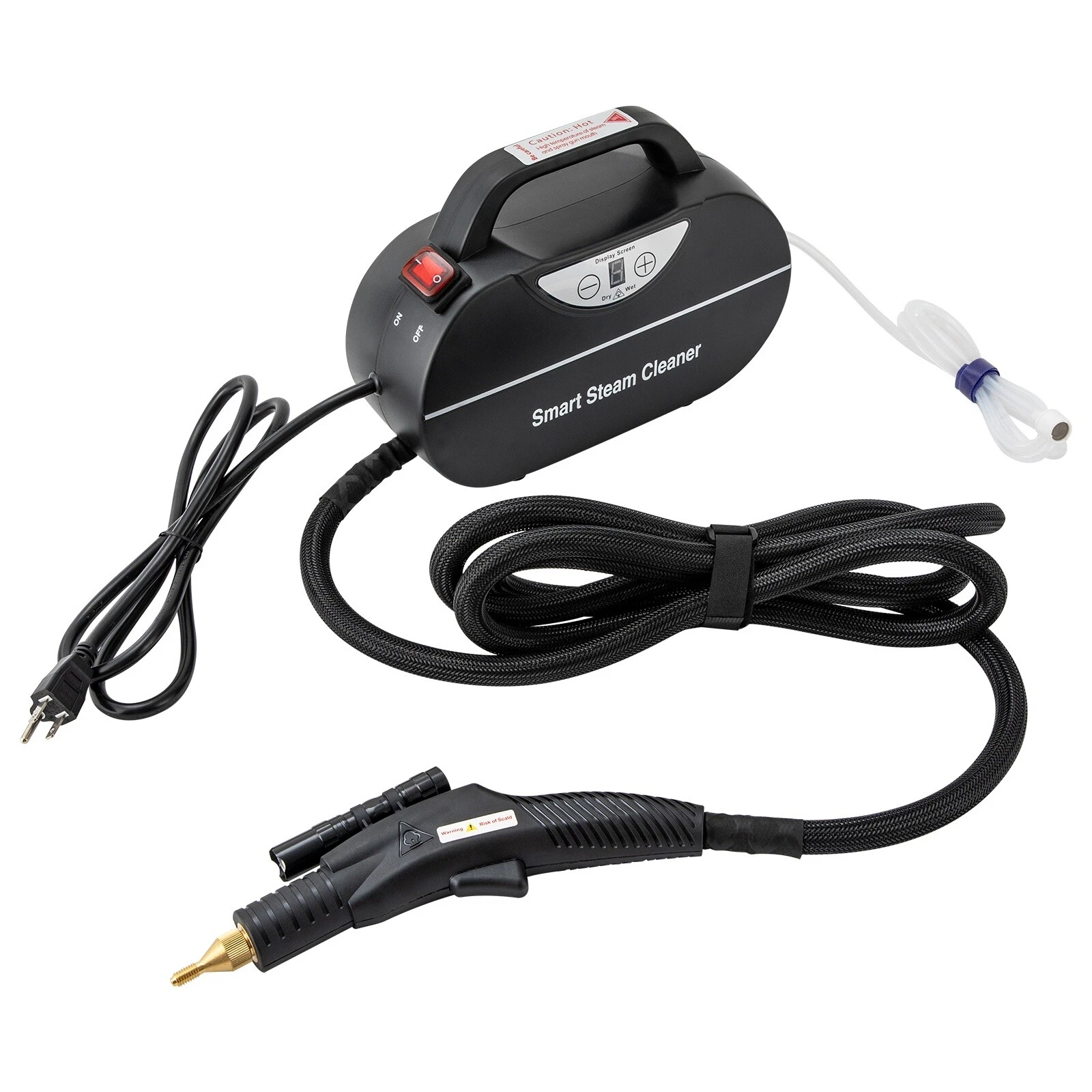 1800W Steam Cleaner High Pressure Steamer for Cleaning Portable Handheld Home