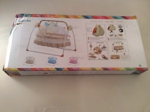 WBPINE Bébé Berceau balançoire- Rose