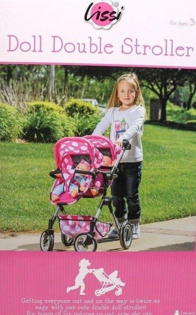 lissi double doll stroller