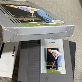 Jack Nicklaus Golf & Bandai Golf Challenge Pebble Beach NES Nintendo CIB