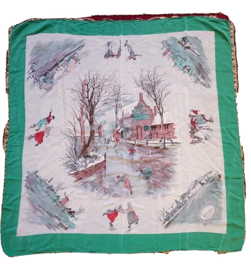 Foulard Gucci V.Accornero, Scarf Gucci V.Accornero