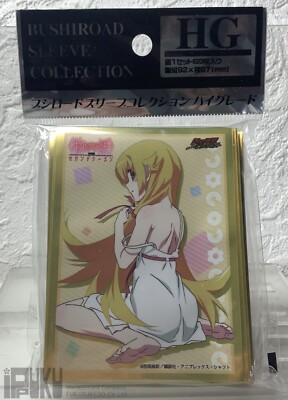 Bushiroad card sleeves Monogatari Series second season Shinobu Oshino | eBay