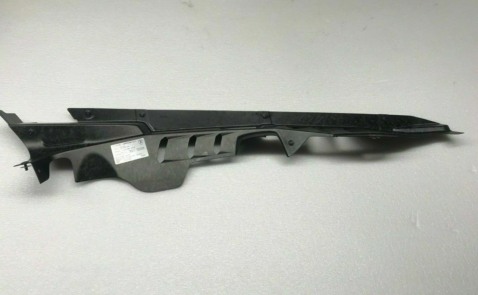 LAMBORGHINI HURACAN LP610 RIGHT FORGED CARBON ENGINE BAY PANEL OEM 4T0863082B