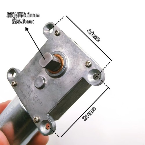 BL2838 Worm Gear Reduction Brushless Motor DC12V 20 RPM High Torque Low Speed - Picture 5 of 11