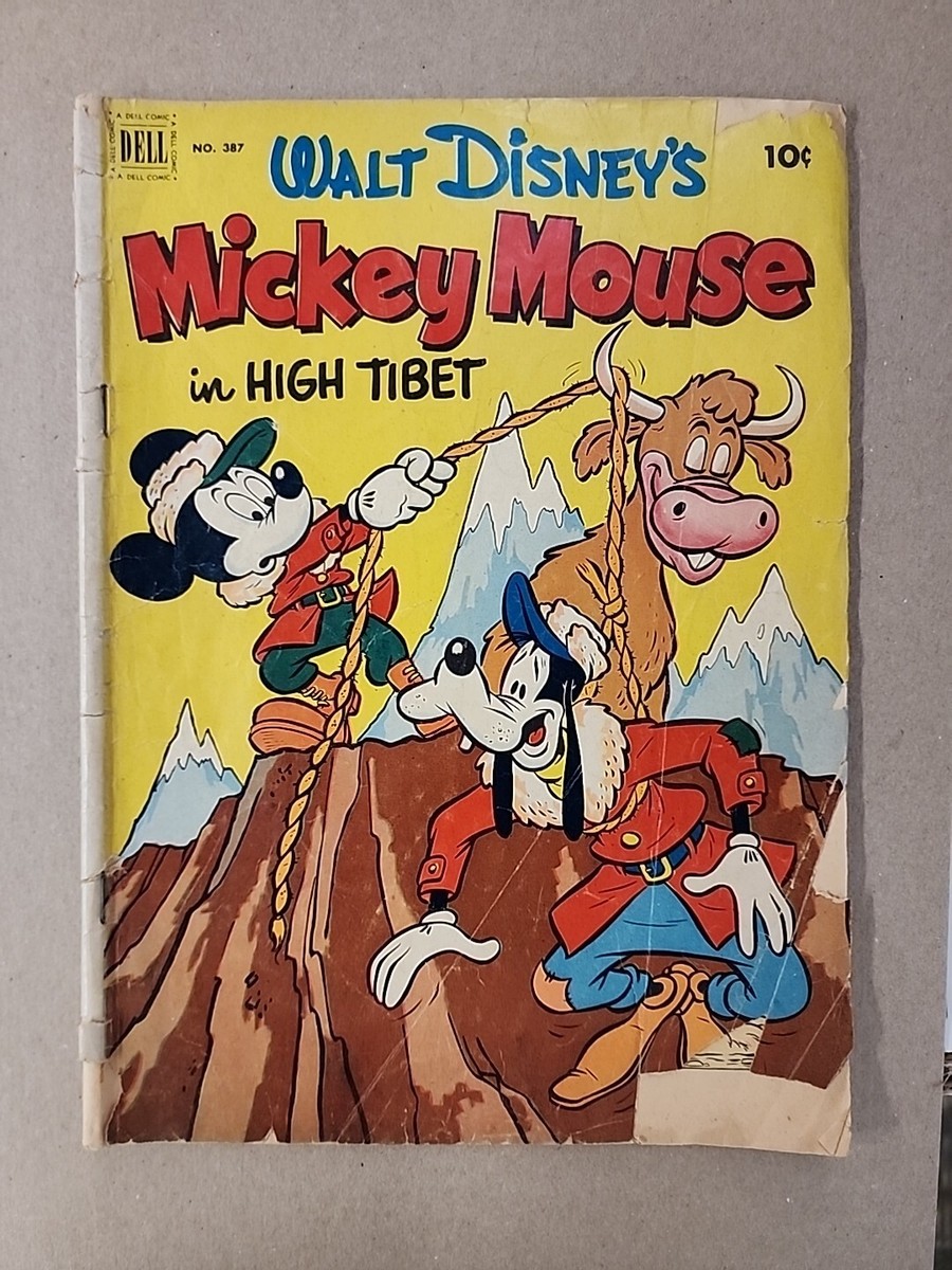 Four Color #387 Mickey Mouse Comic Book. J10 | eBay