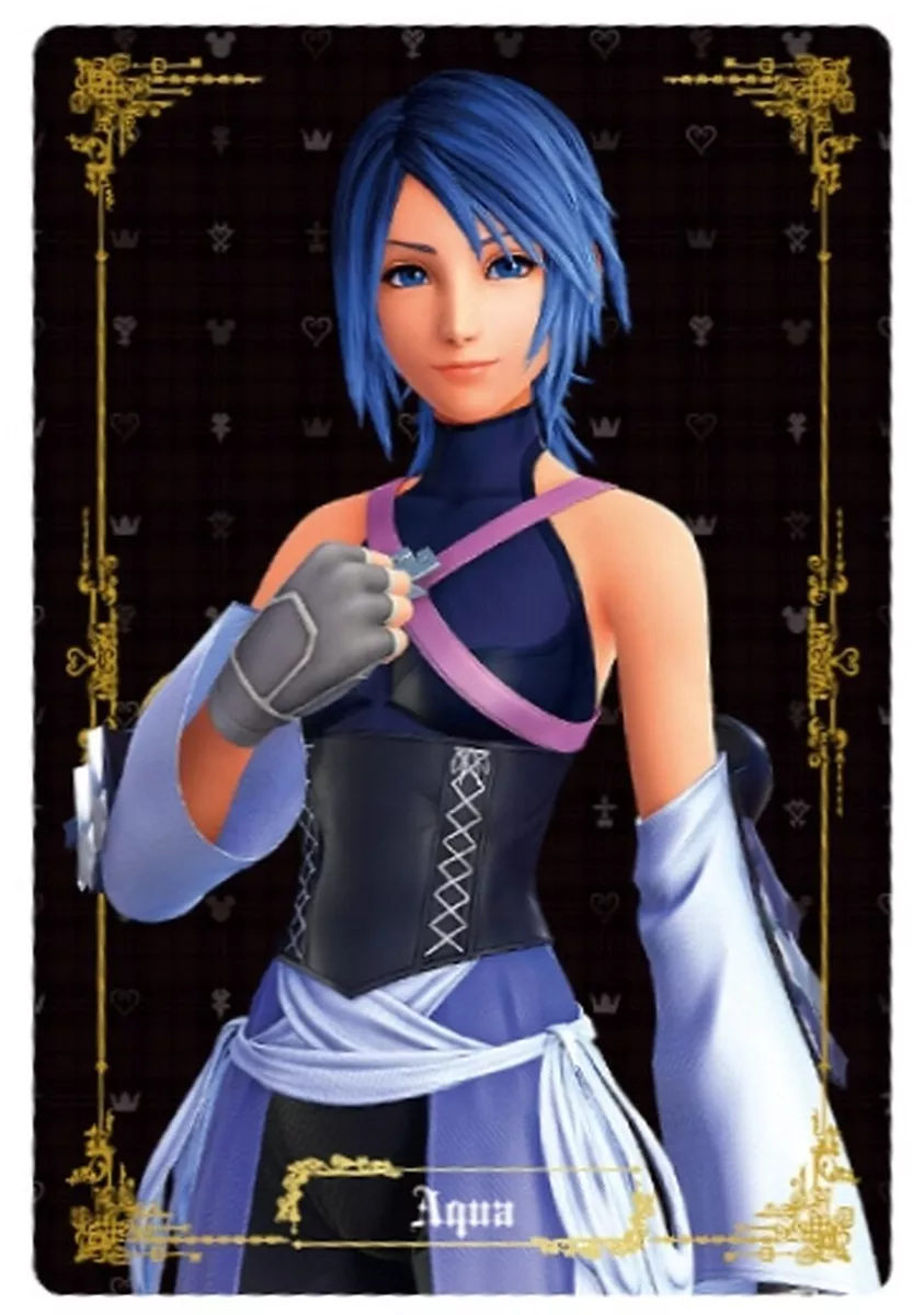 Kingdom Hearts 20th Anniv. Trading Card W#1 Roxas BANDAI Japan 