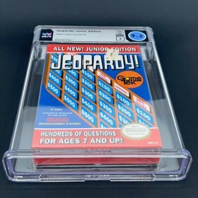 JEOPARDY! JUNIOR EDITION WATA Graded 9.2 A Sealed Nintendo NES Video Game