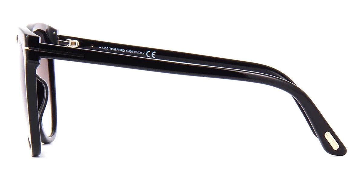 Tom Ford Ani TF844 01B Black Cat Eye Sunglass Plastic Frame  display picture 2