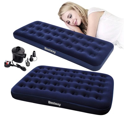 electric inflatable double bed