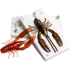 CrawFish Tubes Bait Mold DIY Craw Lure 3.5"
