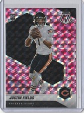 2021 panini mosaic #304 justin fields prizm rookie card  TAKING OFFERS