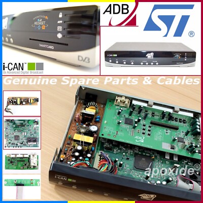 ADB  ADT-1H6F-TCL SPARE PARTS DECODER TOSLINK SCART RS232 CABLES SPARE PARTS