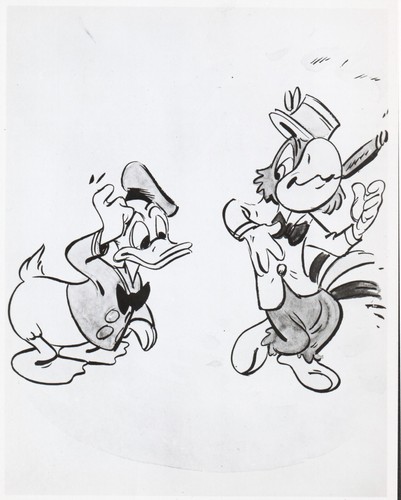 10 rares images originales-Saludos Amigos-WALTDISNEY-1942 -13x18cm-NB-cartolines - Picture 3 of 4