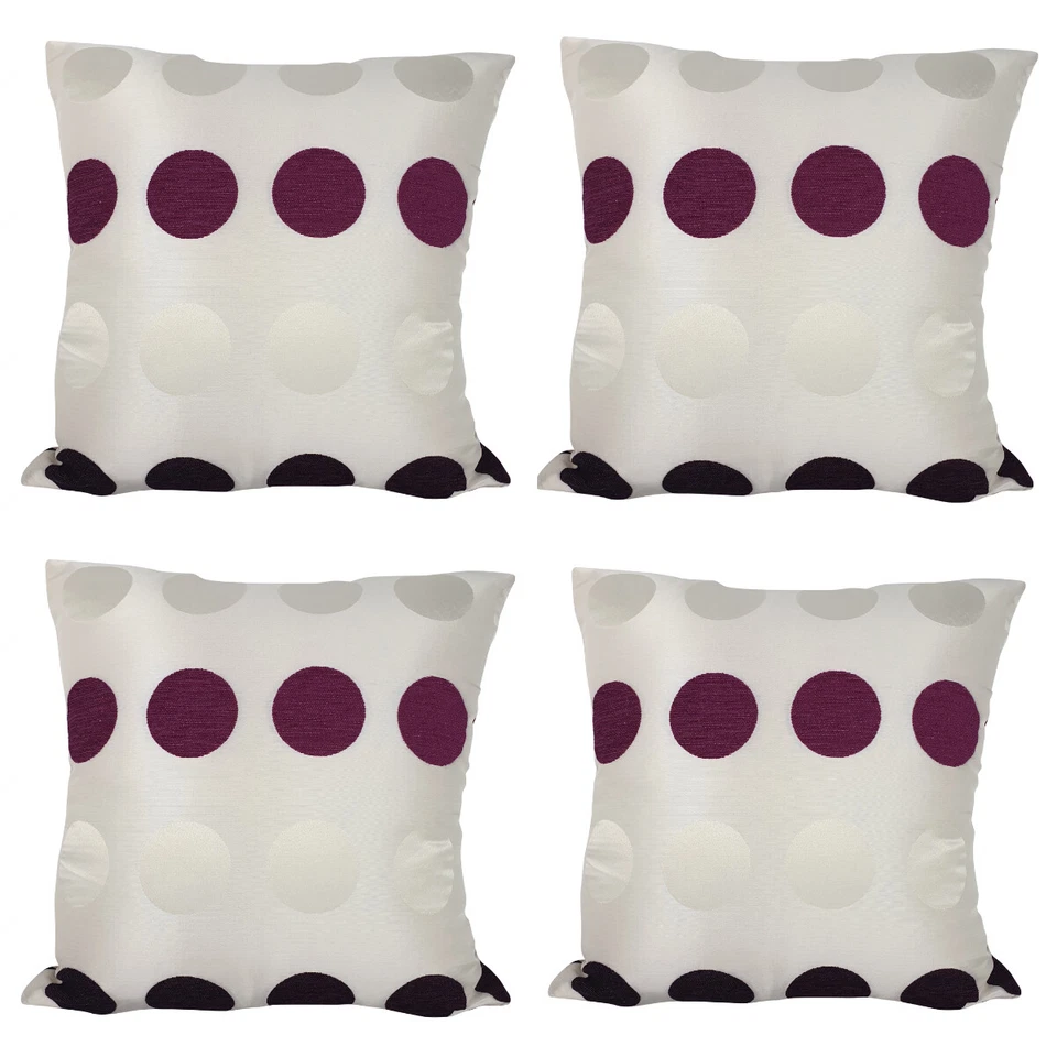 Luxury Purple Cushion Cover 45x45cm / 18x18" Decorative Throw Pillow Case – Cush - Image 4 of 4