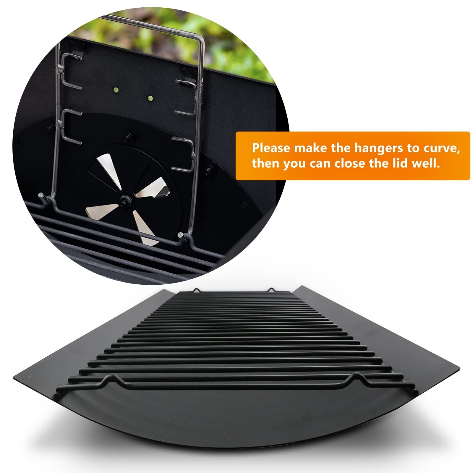 Chargriller Replacement Parts 27″ Ash Pan For Char Griller Charcoal