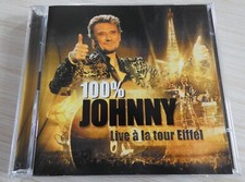 2 CD ALBUM LIVE A LA TOUR EIFFEL 100 % JOHNNY HALLYDAY 25 TITRES 2000