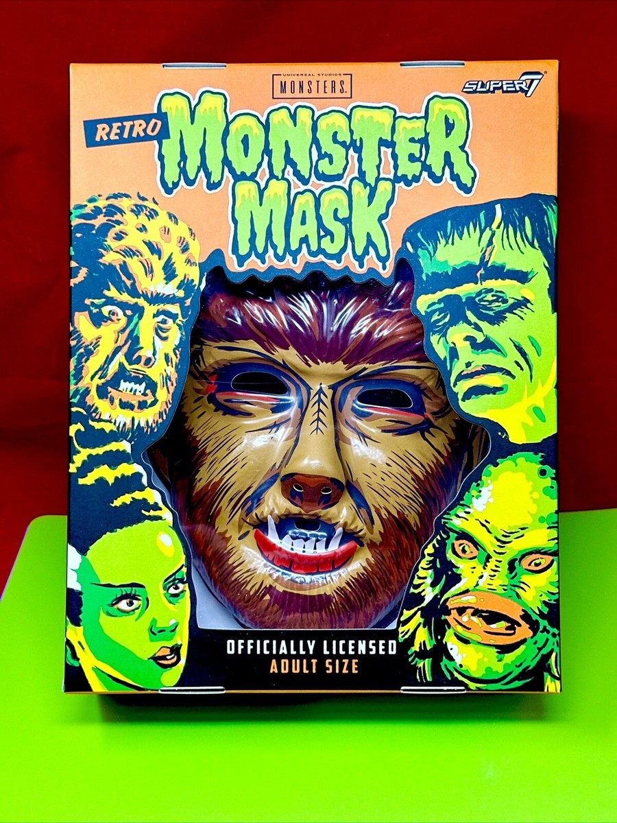 Super7 The Wolf Man (Brown) Universal Monsters Retro Mask