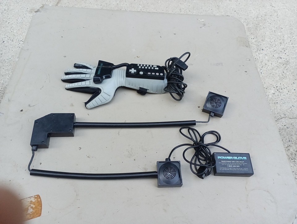 Nintendo NES Power Glove w/ Sensor eBay