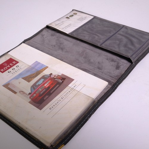 Manuale d'istruzioni Rover 600 Land Rover 1994 6 libretti e portalibretto pelle - Foto 12 di 22