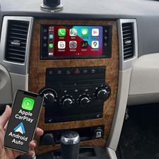 Carplay For For Jeep Grand Cherokee 2005-2011 Stereo Radio Gps Navi Wifi Android