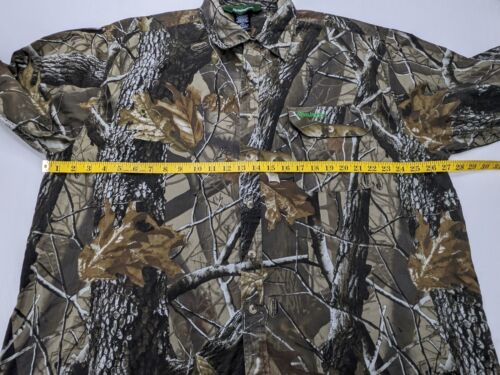 Remington Shirt Realtree Mens 2XL XXL Brown Hunting Woodland Cotton LS - Picture 6 of 15