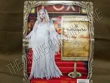 InCharacter Halloween Haunting Beauty Ghost Creepy Party Costume Small White 