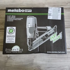 Metabo HPT NR65AK2(S)  1-1/2 and 2-1/2" Pneumatic Strip Nailer Short Mag(Read)