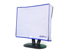 Computer Monitor dust Cover for Flat Panel LCD-Silky Smooth Anti-Static Vinyl...