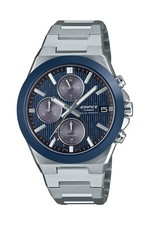 Unused CASIO Edifice EFS-S650YD-2AJF Silver Solar Ceramic Men Watch in Box