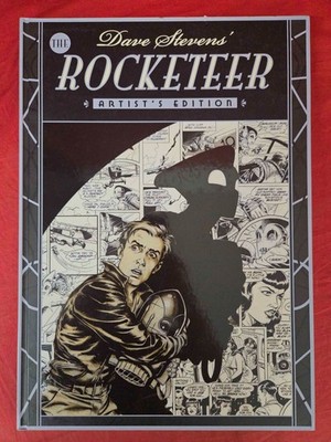 Dave Steven's The Rocketeer Artist's Edition IDW HARDCOVER VARIANT COVER