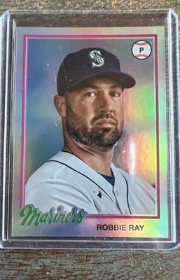 2022 Topps Archives 1978 Topps Design Robbie Ray #147 Rainbow Foil /199