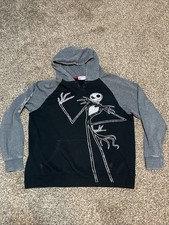 Disney Parks Hoodie Women L The Nightmare Before Christmas Pullover C/Messurment