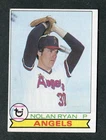 Nolan Ryan California Angels Hall of Fame 1979 Topps MLB Baseball Card #115