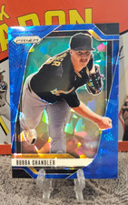Panini 2025 Prizm Bubba Chandler #27 Pittsburgh Pirates Blue Cracked Ice